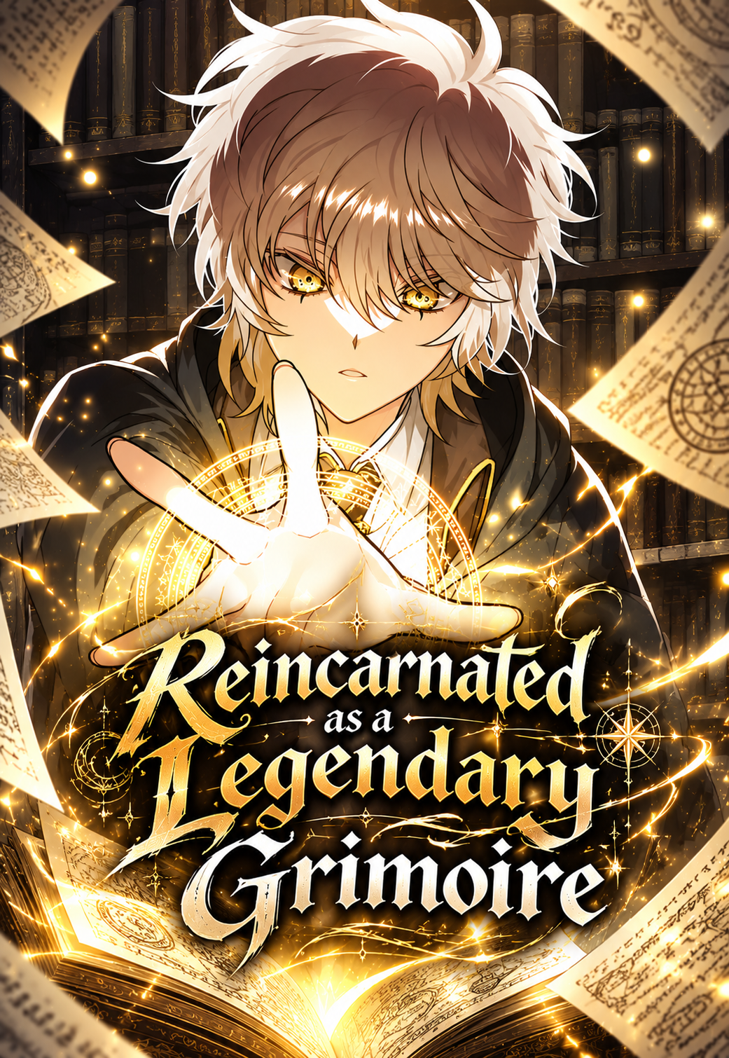Reincarnated as a Legendary Grimoire